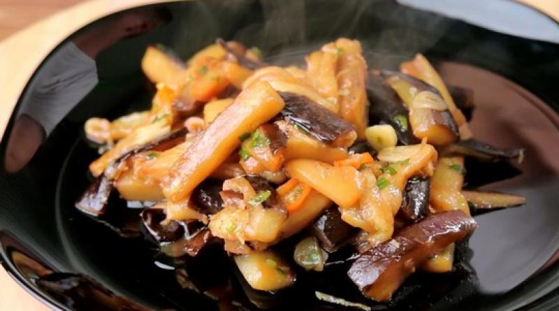 Как приготовить баклажаны по-китайски: самые вкусные рецепты Баклажаны рецепты приготовления по китайски