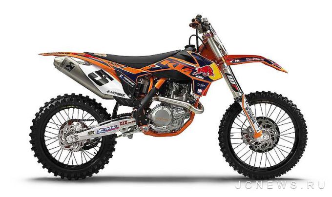 ����������� ������ ���������� ��������� KTM 450 SX-F Factory Edition